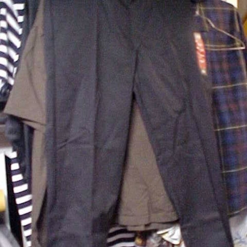 Mens Dickies 874 Flat Front Pants 42x30 Black
